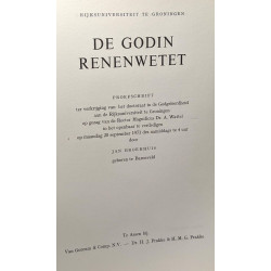 De Godin Renenwetet - rijksuniversiteit te groningen
