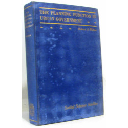 The planning function in urban government