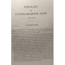 Fouilles de Clysma-Qolzoum (Suez) 1930-1932 / Fouilles de...