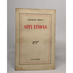 Lot de 2 ouvrages de Charles Péguy: Situations / morceaux choisis...
