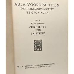 Aula - voordrachten der rijksuniversiteit te groningen n°1 Karl...