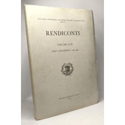 Rendiconti - volume LVIII anno accademico 1984-1985 - atti della...
