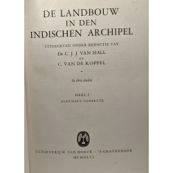De landbouw in de indische archipel --- Deel I: Algemeen gedeelte...