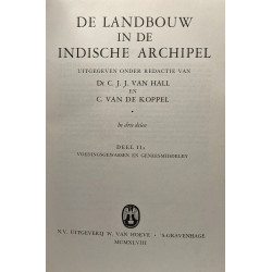 De landbouw in de indische archipel --- Deel I: Algemeen gedeelte...