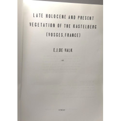 Late holocene and present vegetation of the Kastelberg ( Vosges...