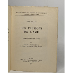 Les passions de l'ame