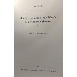 Der Löwentempel von Naq'a in der Butana (Sudan) - 4 BAND - 1/...