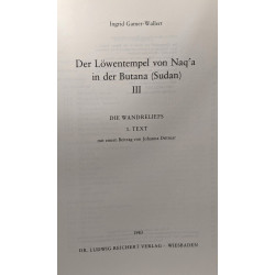 Der Löwentempel von Naq'a in der Butana (Sudan) - 4 BAND - 1/...