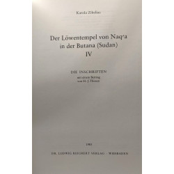 Der Löwentempel von Naq'a in der Butana (Sudan) - 4 BAND - 1/...