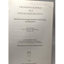 Prosopographie als sozialgeschichte? Methoden...