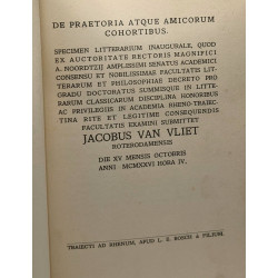 De praetoria atque amicorum cohortibus