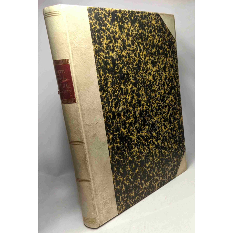 Osservazioni paleografiche e grammaticali / Corpus. Inscript....