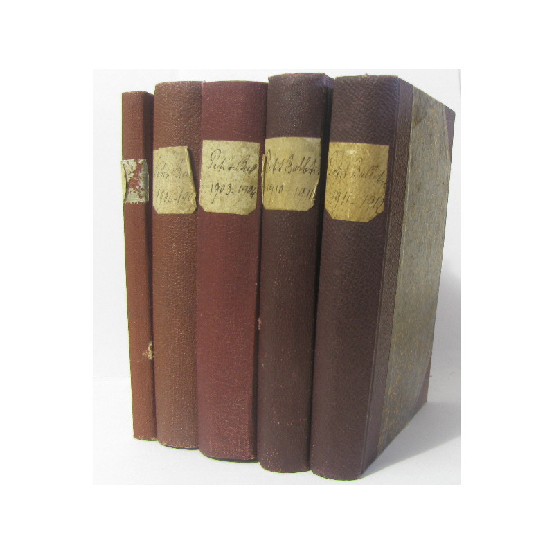 Petit bulletin pour nos enfants 1897-1898 1903-1904 1906-1907...