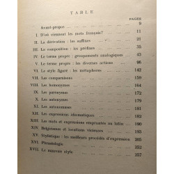 Vocabulaire français et méthode de style - cours pratique à...