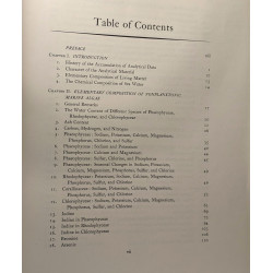 The elementary chemical composition of Marine Organisms