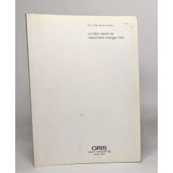 Le faire savoir su savoir-faire horloger Oris
