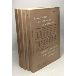 Revue belge de philologie et d'histoire / Belgish tijdschrift voor...