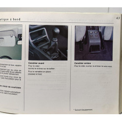 Guide d'utilisation peugeot 306