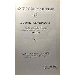 Annuaire maritime du Lloyd Anversois seul quotidien maritime...