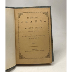 Anthologia graeca ad palatini codicis - fidem edita - editio...