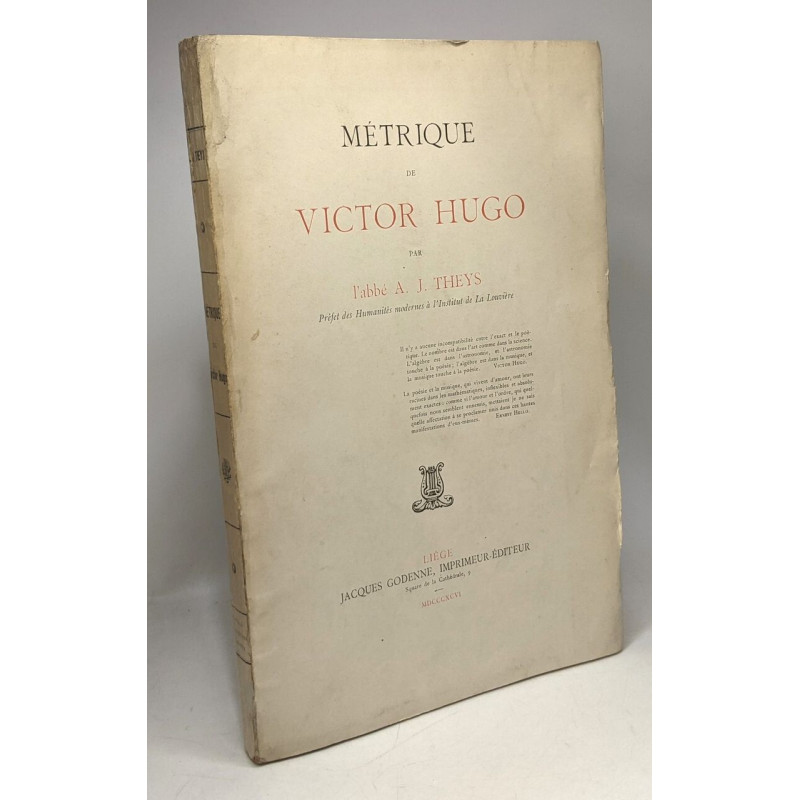 Métrique de Victor Hugo