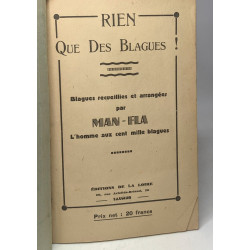 Rien que des blagues! - blagues recueillies et arrangées par...