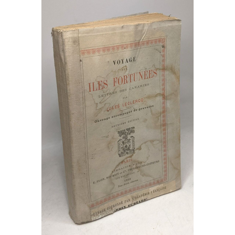 Voyage aux iles fortunées