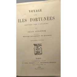 Voyage aux iles fortunées
