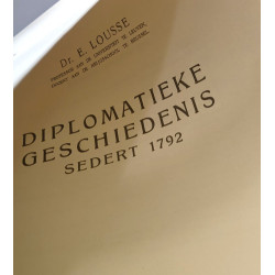 Diplomatieke geschiedenis sedert 1792