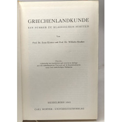 Griechenlandkunde ein führer zu klassichen stätten