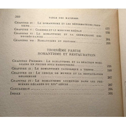 Le romantisme allemand et l'Etat. Résitance et collaboration dans...