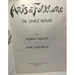 Arts et folklore de chez nous - exemplaire numéroté N°283