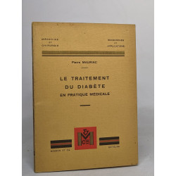 Le traitement du diabète en pratique médicale