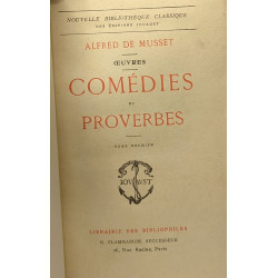 Comédies et proverbes - TOME PREMIER ET SECOND - Oeuvres