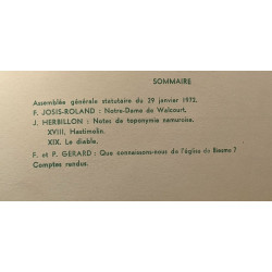 Le Guetteur Wallon - revue trimestrielle - 48me année - N°1 - 1972