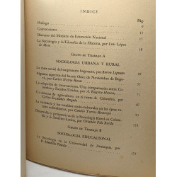 Memoria del primer congreso nacional de sociologia - Bogota 1963