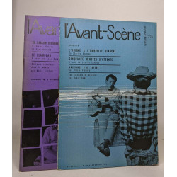Lot de 2 numéros de "l'avant-scène": n°226 1er septembre 1960 /...