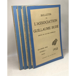 Bulletin de l'association Guillaume Budé (revue de culture...
