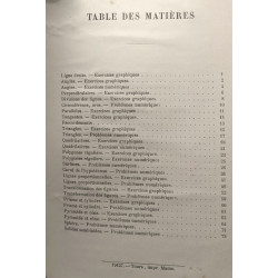 Solutions des exercices du cours élémentaire de géométrie pratique...
