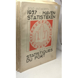 Ville d'Anvers statistiques du port - stad antwerpen haven...