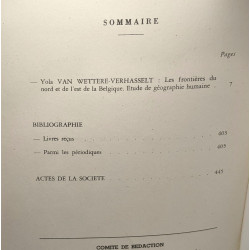 Les frontières du nord et de l'est de la Belgique - Etude de...