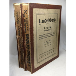 Adressbuch der reichsmessestadt Leipzig 1943 Erster Band + Zweiter...