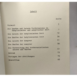 Die Harfen und Leiern Vorderasiens in babylonischer und...