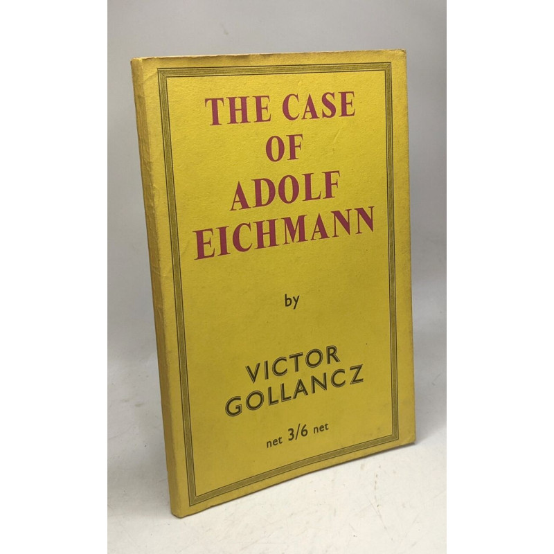 The case on adolf eichmann