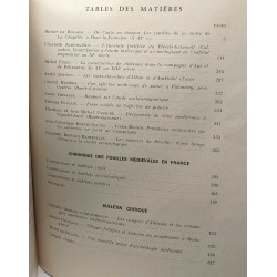 Archéologie Médiévale - 4 volumes: TOME I: 1971 + TOME II: 1972 +...