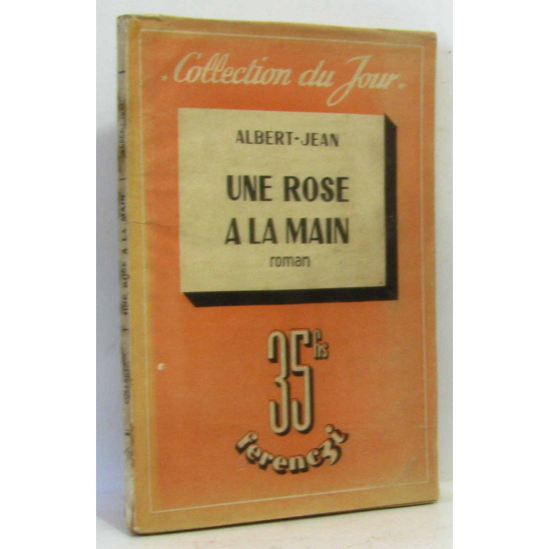 Une rose à la main
