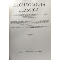Archeologia classica - VOL. XXIX 1 et 2 - università degli studi...
