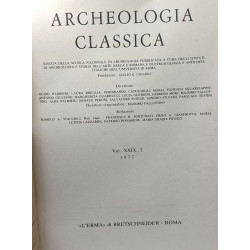 Archeologia classica - VOL. XXIX 1 et 2 - università degli studi...
