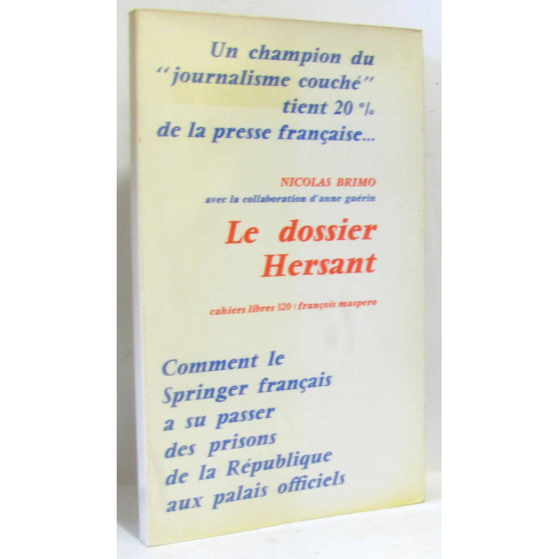 Le dossier Hersant