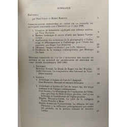 Revue des archéologues et historiens d'art de Louvain 3 années: I....